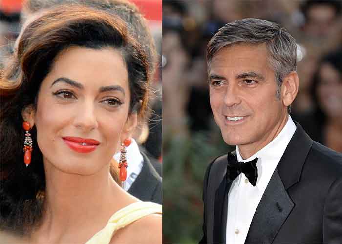 Amal et Goerge Clooney
