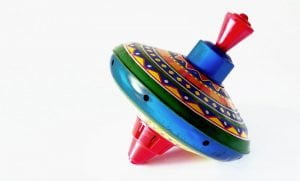 Chien qui fait la toupie