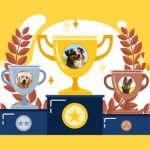 trophée chien héros