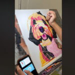 vidéo d'un jeune autiste qui dessine un chien