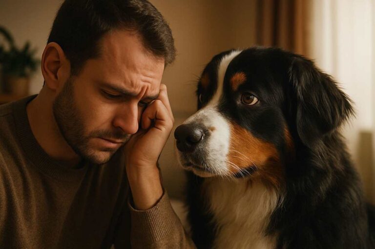 chien détection peur