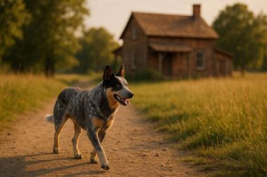 chien qui retrouve son chemin seul