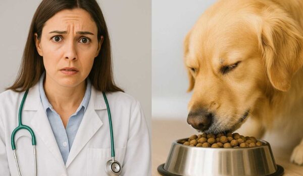 vétérinaire qui explique les erreurs d'alimentations canines