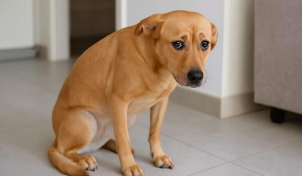 signaux qu'un chien est stressé