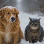 signes animaux souffrent froid