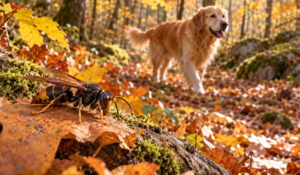 danger pour le chien piqure de frelons asitatiques