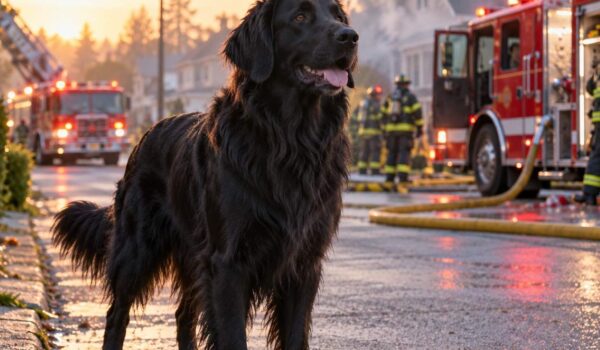 chien alerte incendie