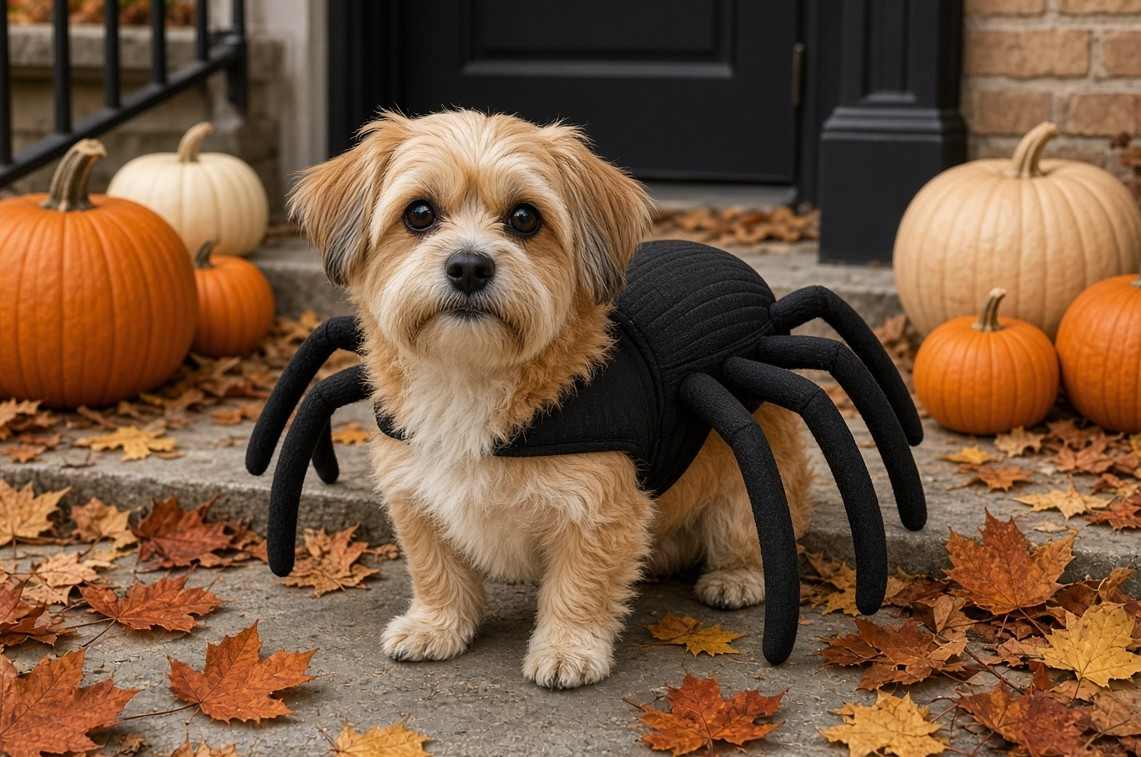 déguisement chien araignée