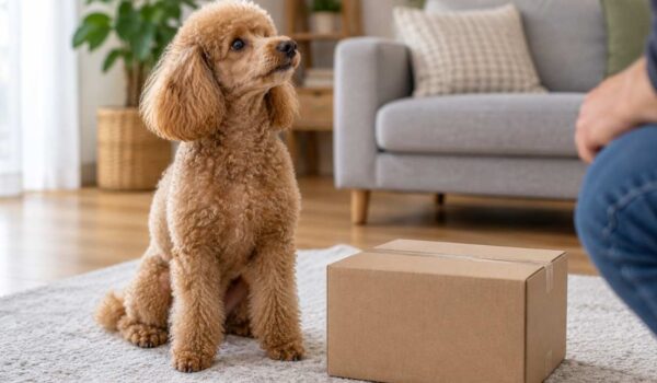 chien qui gémit quand son maitre part