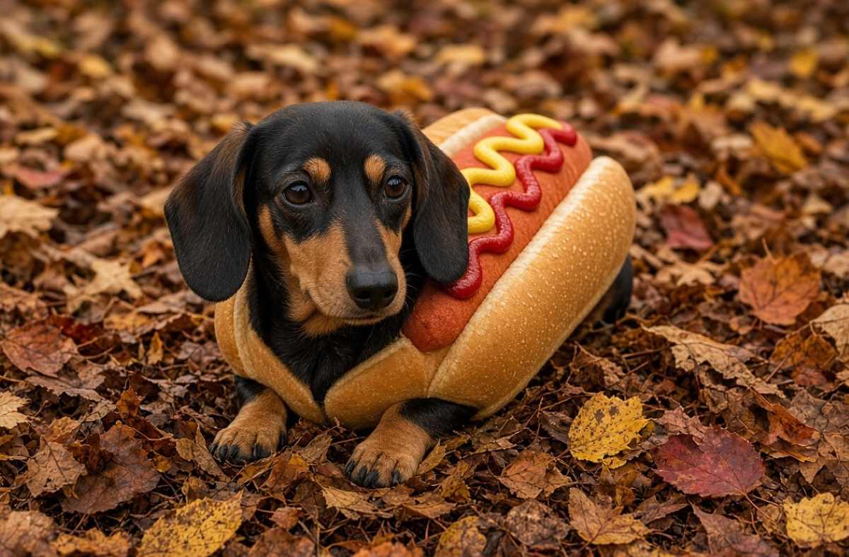 chien hot dog