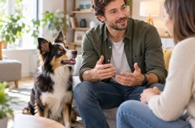 des chiens apprennent des mots