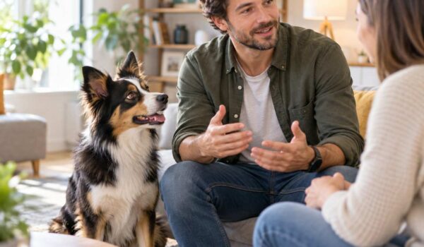 des chiens apprennent des mots