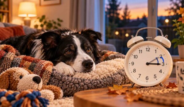conseils pour le changement d'heure pour votre chien