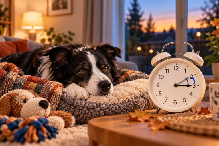 conseils pour le changement d'heure pour votre chien