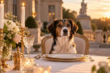 diner gastronomique chien