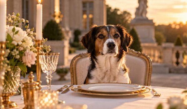 diner gastronomique chien
