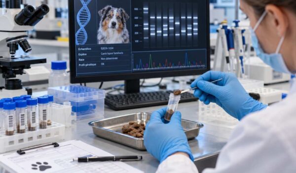 test adn crottes chiens roanne